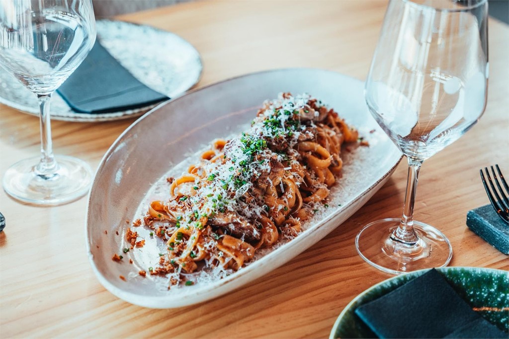 Fresh pappardelle with Iberian tears - Image 1